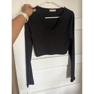Cropped Women’s long sleeve Shirt